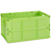 Klappbox 10022584_53, 60 Liter, außen 585x400x315mm, Polypropylen grün