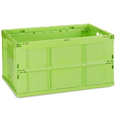 Klappbox 10022584_53, 60 Liter, außen 585x400x315mm, Polypropylen grün