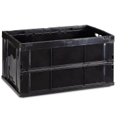 Klappbox 10022584_46, 60 Liter, außen 585x400x315mm, Polypropylen schwarz