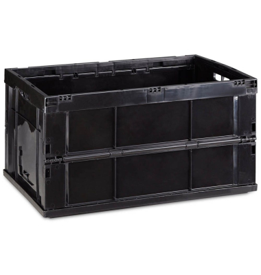Klappbox 10022584_46, 60 Liter, außen 585x400x315mm, Polypropylen schwarz