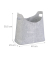 Kaminholztasche 20,0 l grau 40,0 x 23,0 x 39,5 cm