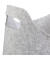 Kaminholztasche 20,0 l grau 40,0 x 23,0 x 39,5 cm