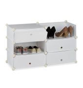 Schuhschrank weiß/weiß