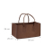 Kaminholztasche 27,0 l braun 25,0 x 50,0 x 25,0 cm