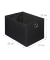 Hocker 10020369_46, schwarz, bis 300kg