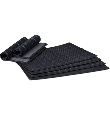 Platzset schwarz