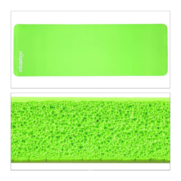 4052025971151 - relaxdays Yogamatte grün 600 x 1800 x 10 cm 4052025971151 - relaxdays Yogamatte grün 600 x 1800 x 10 cm