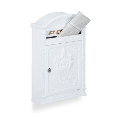 Briefkasten Antik weiß