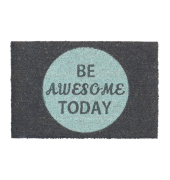 Fußmatte 10020166_56 be awesome today, 40x60cm, rechteckig, für Innenbereich
