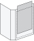 Präsentationsringbuch 9330-00781, A4 2 Ringe Kunststoff, 1 Außentasche, 1 Innentasche, rot-transparent