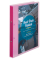 Präsentationsringbuch 9330-00781, A4 2 Ringe Kunststoff, 1 Außentasche, 1 Innentasche, rot-transparent