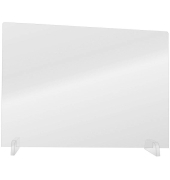 Spuckschutz transparent 80,0 x 66,0 cm