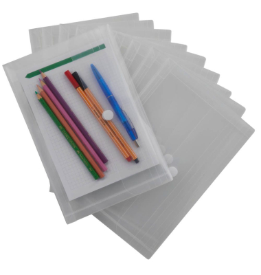 Sichttaschen transparent glatt