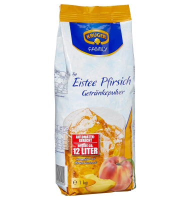 Eistee Pfirsich Getränkepulver