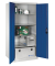 Stahlschrank blau/grau