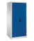 Werkstattschrank 8924-052, Stahl abschließbar, 5 OH, 93 x 195 x 80 cm, blau/lichtgrau