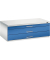 7100 Planschrank blau/grau 3 Schubladen