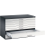 7100 Planschrank grau/schwarz 8 Schubladen