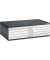 7200 Planschrank grau/schwarz 5 Schubladen