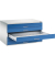 7200 Planschrank blau/grau 5 Schubladen