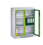 Stahlschrank grün / grau