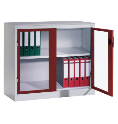 Werkzeugschrank  8821055S10024 Fenstertür 1000x930x500mm lgr/rrt