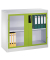 Werkzeugschrank  8831055S10024 Fenstertür 1000x1200x500mm lgr/vgn