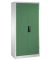 Werkstattschrank 8921-503, Stahl abschließbar, 4 OH, 93 x 195 x 50 cm, grün/lichtgrau