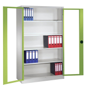 Stahlschrank grün/grau