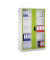 Stahlschrank grün/grau