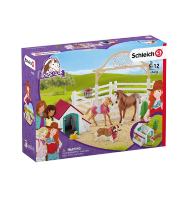 Horse Club 42458 Hannahs Gastpferde mit H&uuml;ndin Ruby Set