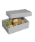 M Geschenkboxen 1,1 l grau 17,0 x 11,0 x 6,0 cm
