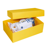 M Geschenkboxen 1,1 l gelb 17,0 x 11,0 x 6,0 cm