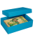 L Geschenkboxen 3,6 l blau 26,6 x 17,2 x 7,8 cm