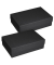 L Geschenkboxen 3,6 l schwarz 26,6 x 17,2 x 7,8 cm
