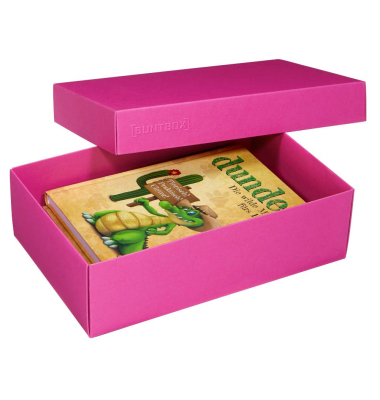 L Geschenkboxen 3,6 l pink 26,6 x 17,2 x 7,8 cm