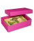 L Geschenkboxen 3,6 l pink 26,6 x 17,2 x 7,8 cm