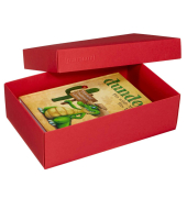 L Geschenkboxen 3,6 l rot 26,6 x 17,2 x 7,8 cm