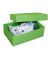 XL Geschenkboxen 8,6 l grün 34,0 x 22,0 x 11,5 cm