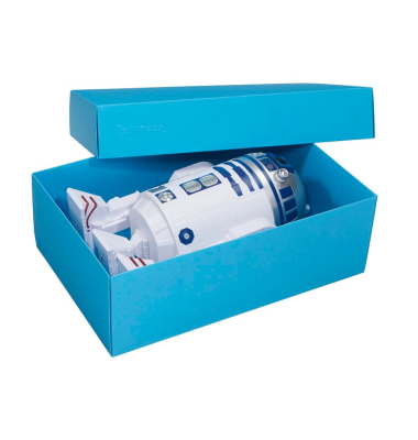 XL Geschenkboxen 8,6 l blau 34,0 x 22,0 x 11,5 cm