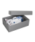 XL Geschenkboxen 8,6 l grau 34,0 x 22,0 x 11,5 cm