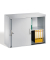 Aktenschrank 5725-00, Stahl abschließbar, 2 OH, 100 x 72 x 40 cm, lichtgrau