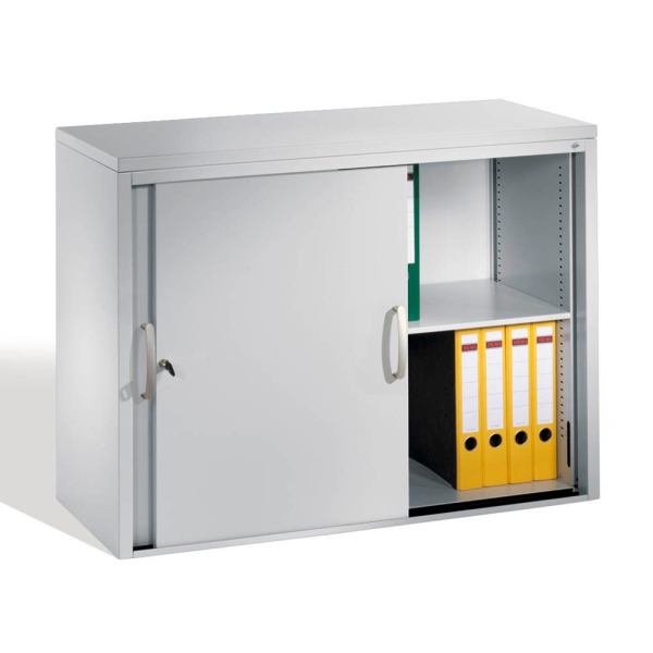 4063332010143 - Aktenschrank 5725-00 Stahl abschließbar 2 OH 100 x 72 x 40 cm lichtgrau 4063332010143 C+P-Möbel 4063332010143 - Aktenschrank 5725-00 Stahl abschließbar 2 OH 100 x 72 x 40 cm lichtgrau 4063332010143 C+P-Möbel