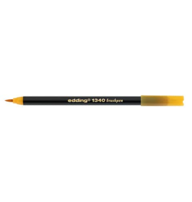 Faserschreiber, 1340 brush pen, 1 - 3 mm, Schreibf.: papaya