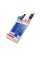  Glasboardmarker-Set 90, 4-90999, Etui, 4x wei&szlig;, 2x schwarz, je 1x gelb, violett, hellgr&uuml;n, hellblau, 2-3mm Rundspitze
