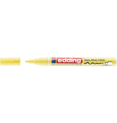 Lackmarker 751 creative, 4-751-9-135, Stift, gelb, 1-2mm Rundspitze