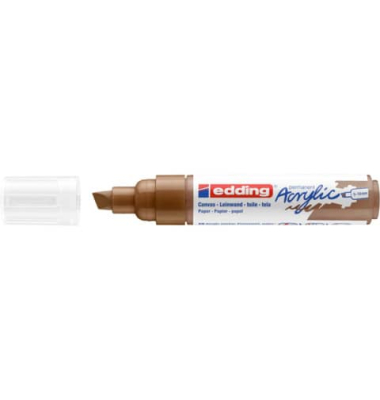 Acrylmarker 5000 haselnuss 5-10mm Keilspitze