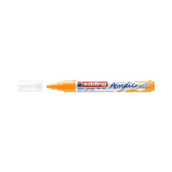 10 Stück Edding Acrylmarker 5100 sonnengelb 2-3mm Rundspitze 4057305026835 Edding