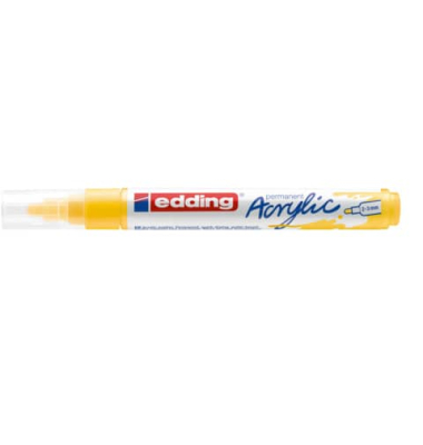 Acrylmarker 5100 verkehrsgelb 2-3mm Rundspitze