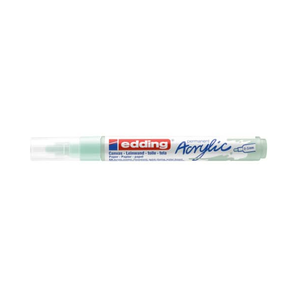 10 Stück Edding Acrylmarker 5100 mild mint 2-3mm Rundspitze 4057305026958 Edding